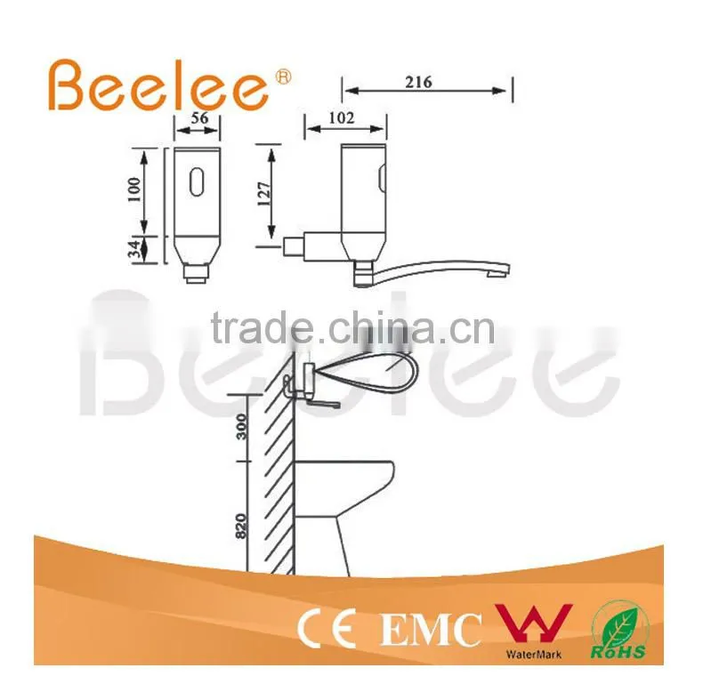 In Wall Touchless Bathroom Sensor Tap Basin Faucet Sensor (QH0159)