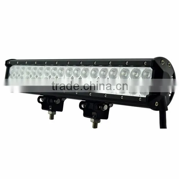High quality 3W c ree lens 108w duble row led light bar ,led lighting strip, 18" Led Light bar