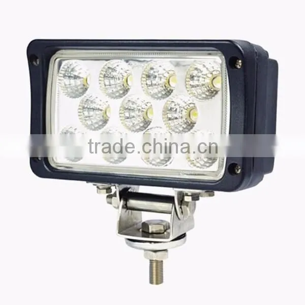 Bright 33w 12v Automobile Car Accessory 4x4 LED Headlight rectangle LED Work Light for offroad ATV UTV