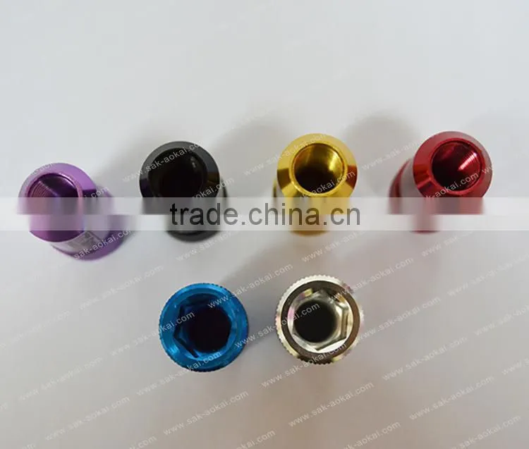 Anti-theft Screw Aluminum Racing Wheel Nuts