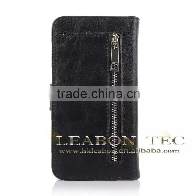 Best Selling Hot Chinese Products Supplier 2 in 1 Detachable Wallet and Phone Case for S6 Phone