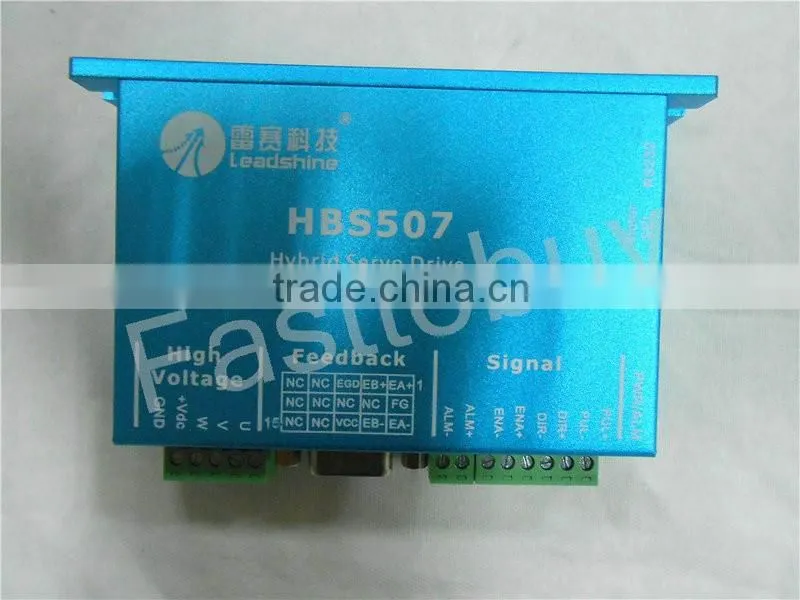 Leadshine matching 57mm nema23 motor driver HBS507 3-phase stepper motor driver
