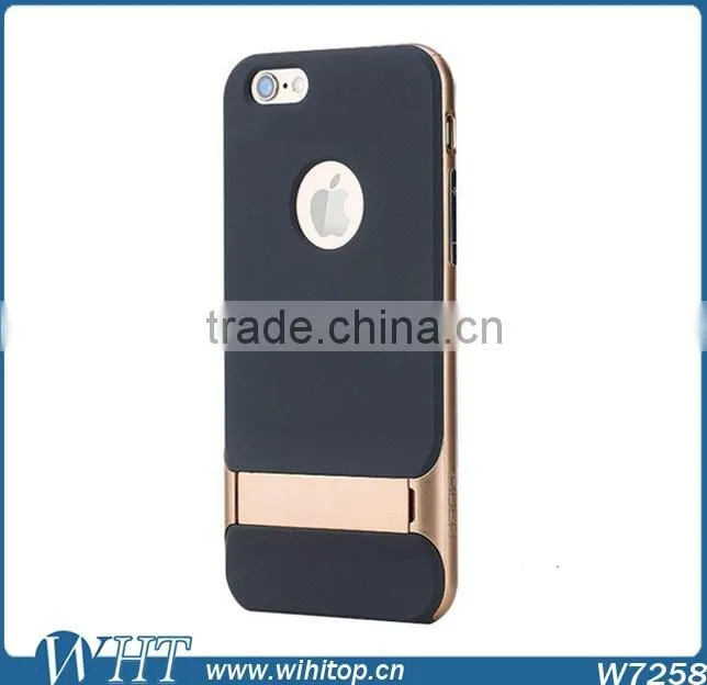 Shockproof Hard Bumper Soft TPU Hybrid Stand Case for iPhone 6