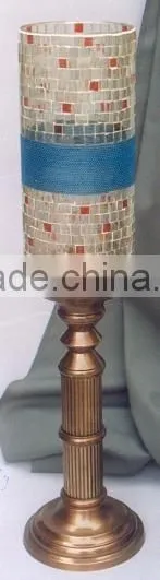 Hurricane candle holder- Iron candle holder