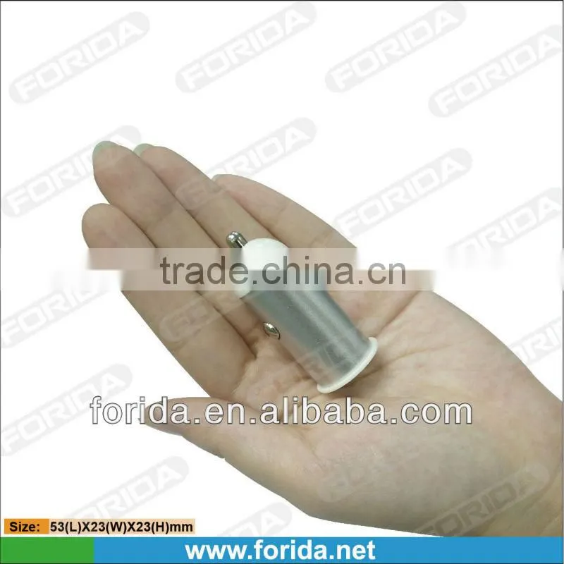 portable mini 12v 2a output usb car charger