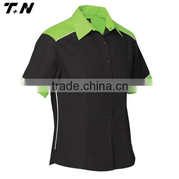 Hot-selling cheap motor racing button shirts