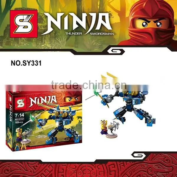 SY331 Ninjago minifigure plastic building block set gift for kids