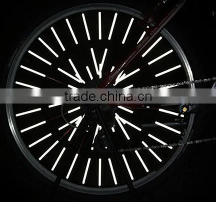 bicycle spoke wheel reflector