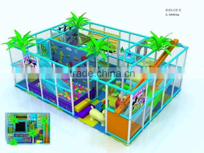 Commercial Children Play Space,Indoor Playground Place, Playground Indoor Equipment Center