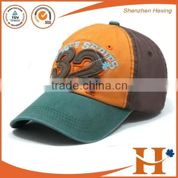Factory price! custom fitted stone washed baseball cap for boys,custom destroyed baseball cap