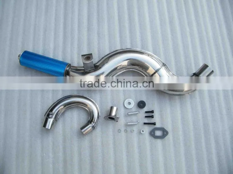 Motorcycle Ehaust Muffler for 2 Stoke 47cc-49cc Pocket bike