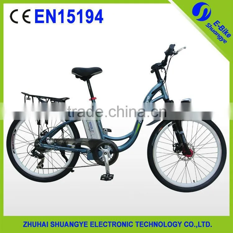 Trendy design 26" electric folding bicycle mountain bicycle
