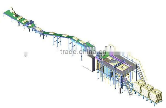 Bag Pallet Wrapping Machine Palletizing Machine