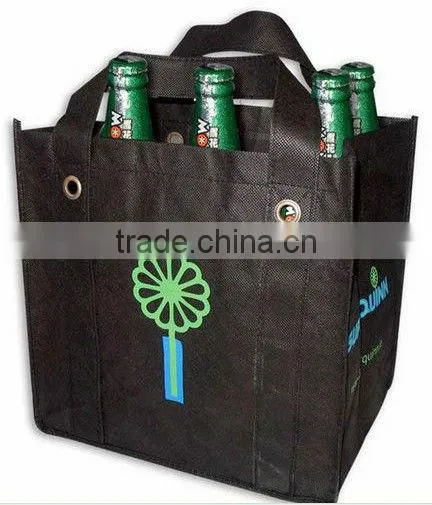customer design non woven wine bag beer bag bottle nonwoven bag