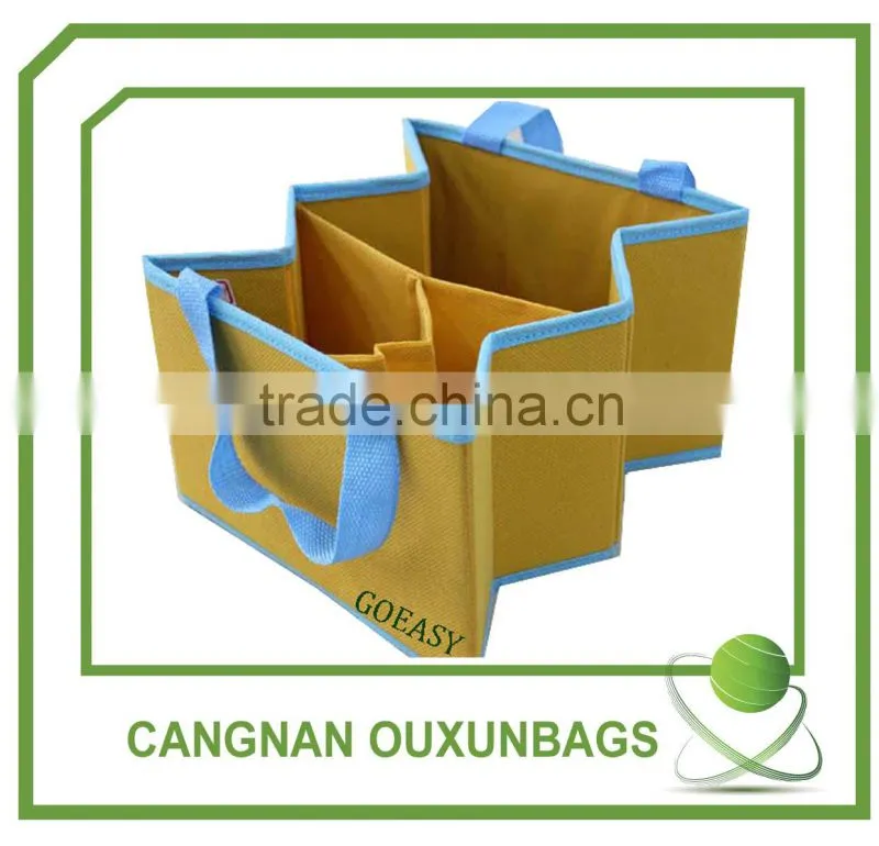 Folded pp non woven storage box