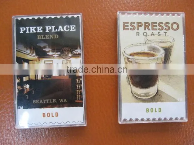 acrylic frame fridge magnet sticker