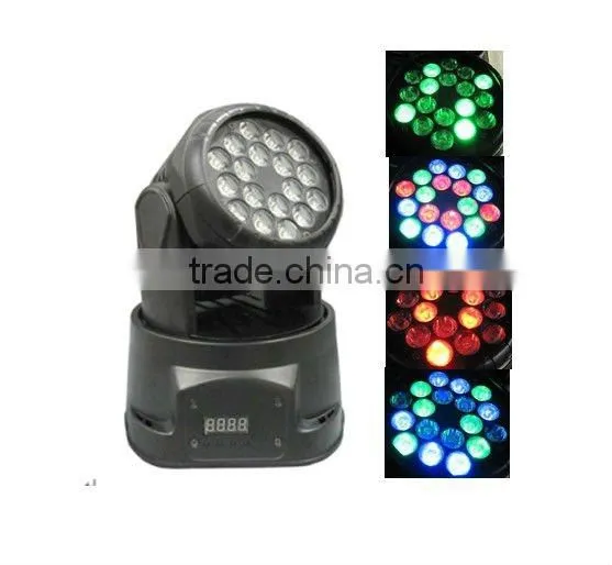 LED stage wash light 18*3w RGB mini Moving head