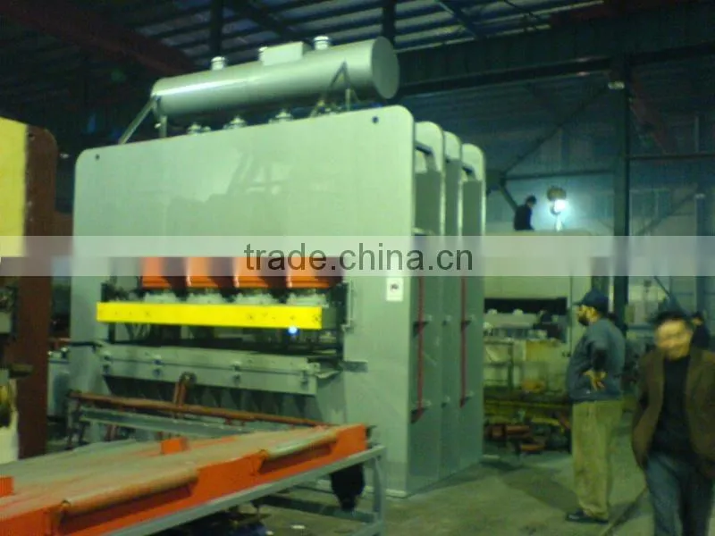 600T 4*8 Feet lamination hot press machine