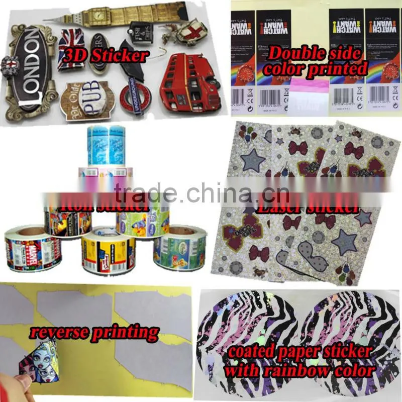 Glass sticker one way vision , sticker printing on sticky side , one way vision window vinyl sticker