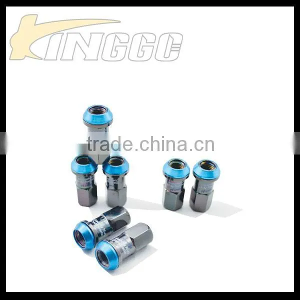 Racing Floating Auto Wheel Lug Nuts Titanium Nuts And Bolts M12XP1.5 and M12XP1.25