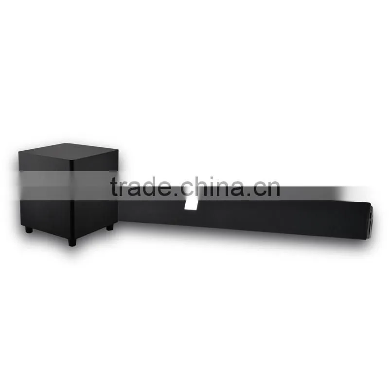 RMS 100W , BLUETOOTH TV SOUNDBAR WITH WIRED SUBWOOFER , SOUND BAR SEPAKER FOR HOME THEATER SYSTEM