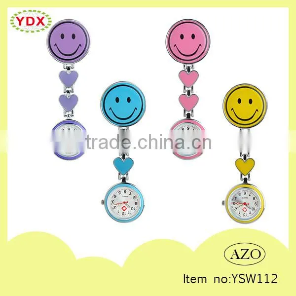 Comply with CE Clip Portable Promotion Watch Alloy Nurse Watches