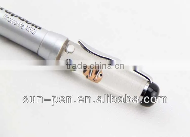 Promotional LED Ballpoint Pen With Liquid Inside