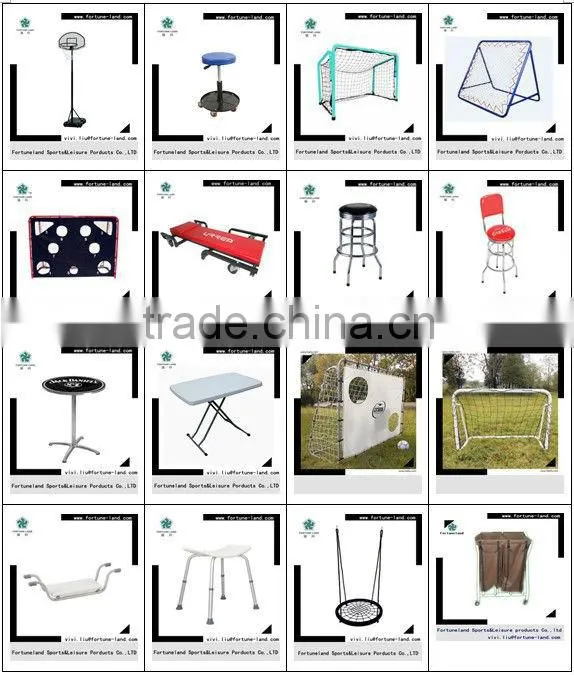 Iron round and rubber foam pipe garden swing seats for baby