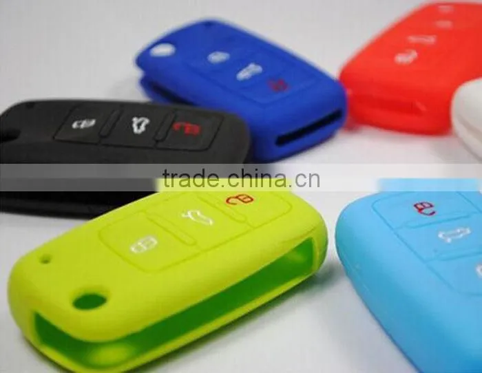Silicone car key cover