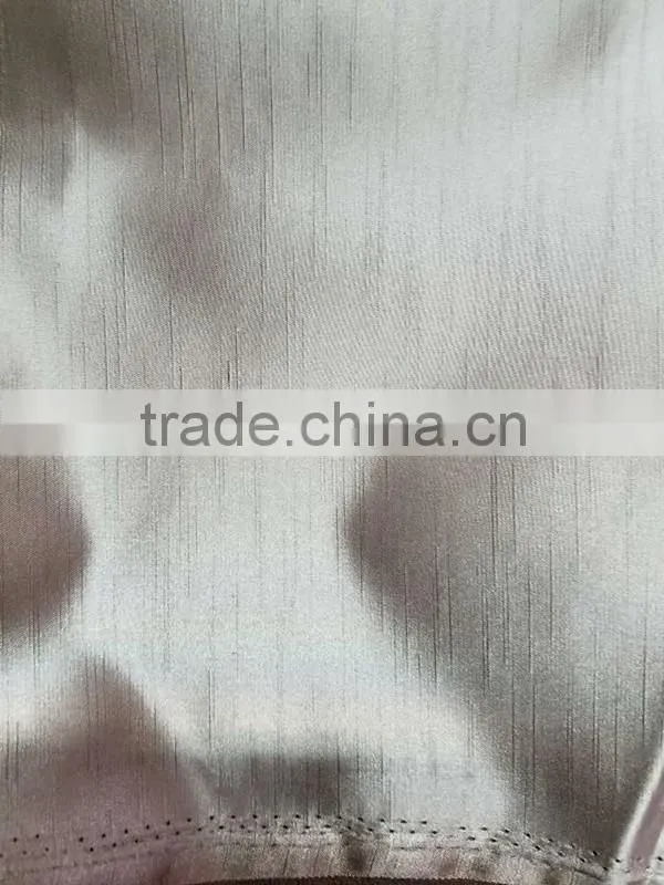 100%Polyester Slub Satin Fabric