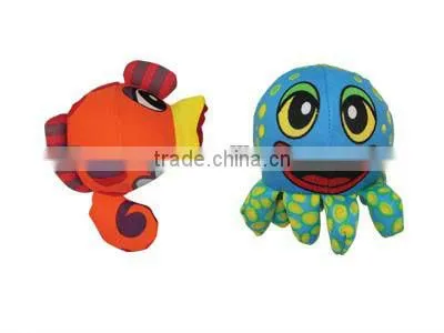 Sponge fish stuffed toy