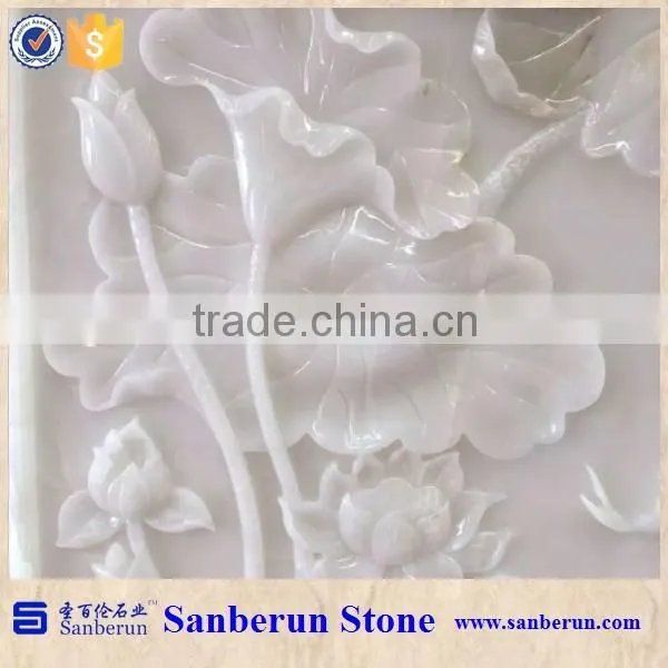 3D Natural White Onyx Feature Wall Panel Price