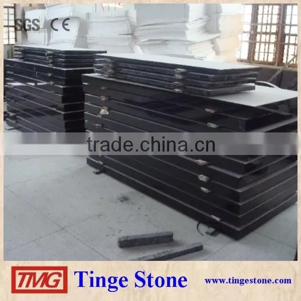 Shanxi black granite monuments memorial headstone hotsale