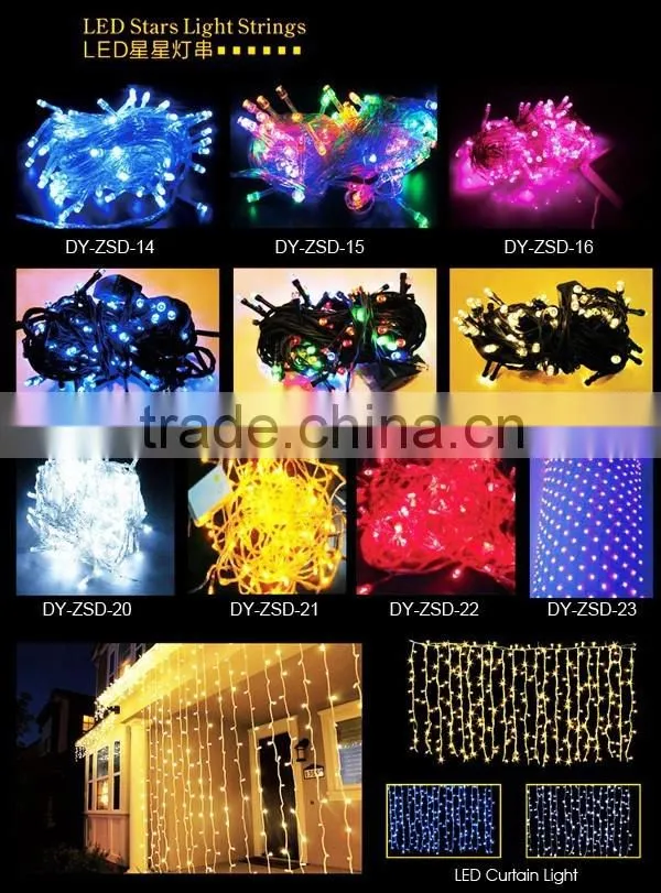 LED Curtain lamp string/ led strings/ string lights Copper wire string