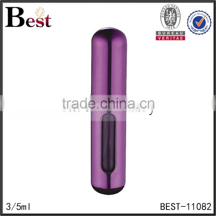 3 / 5ml bullet shape fragrance pendent perfume atomizer