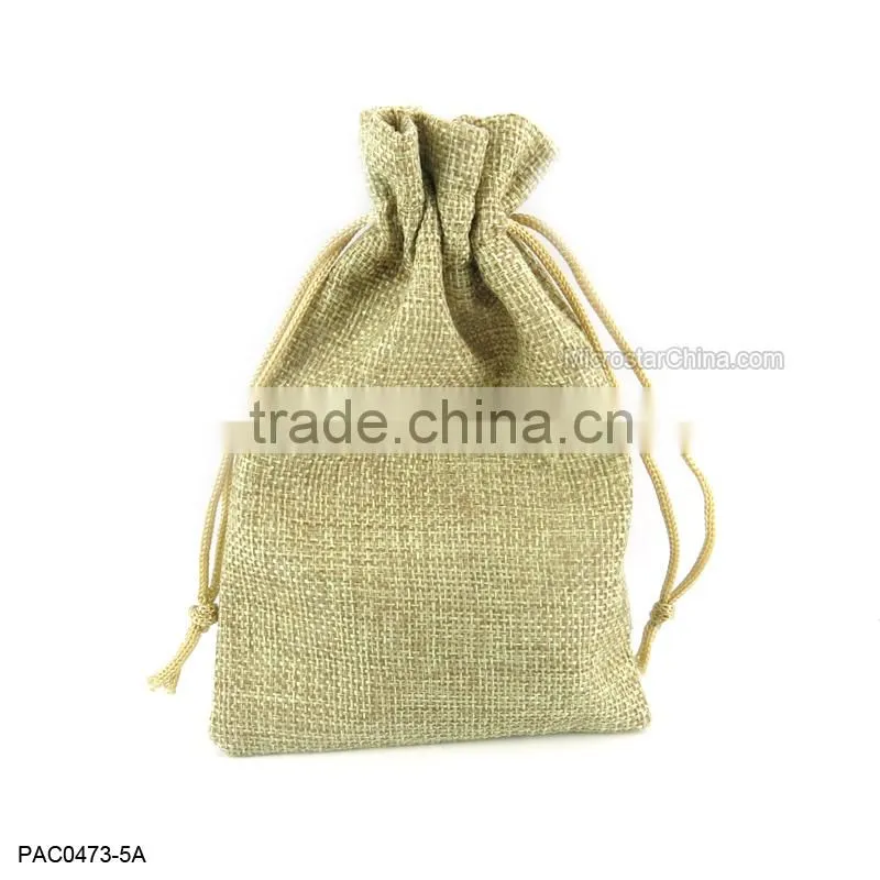 10*15cm Different Color Jewelry Linen Bag