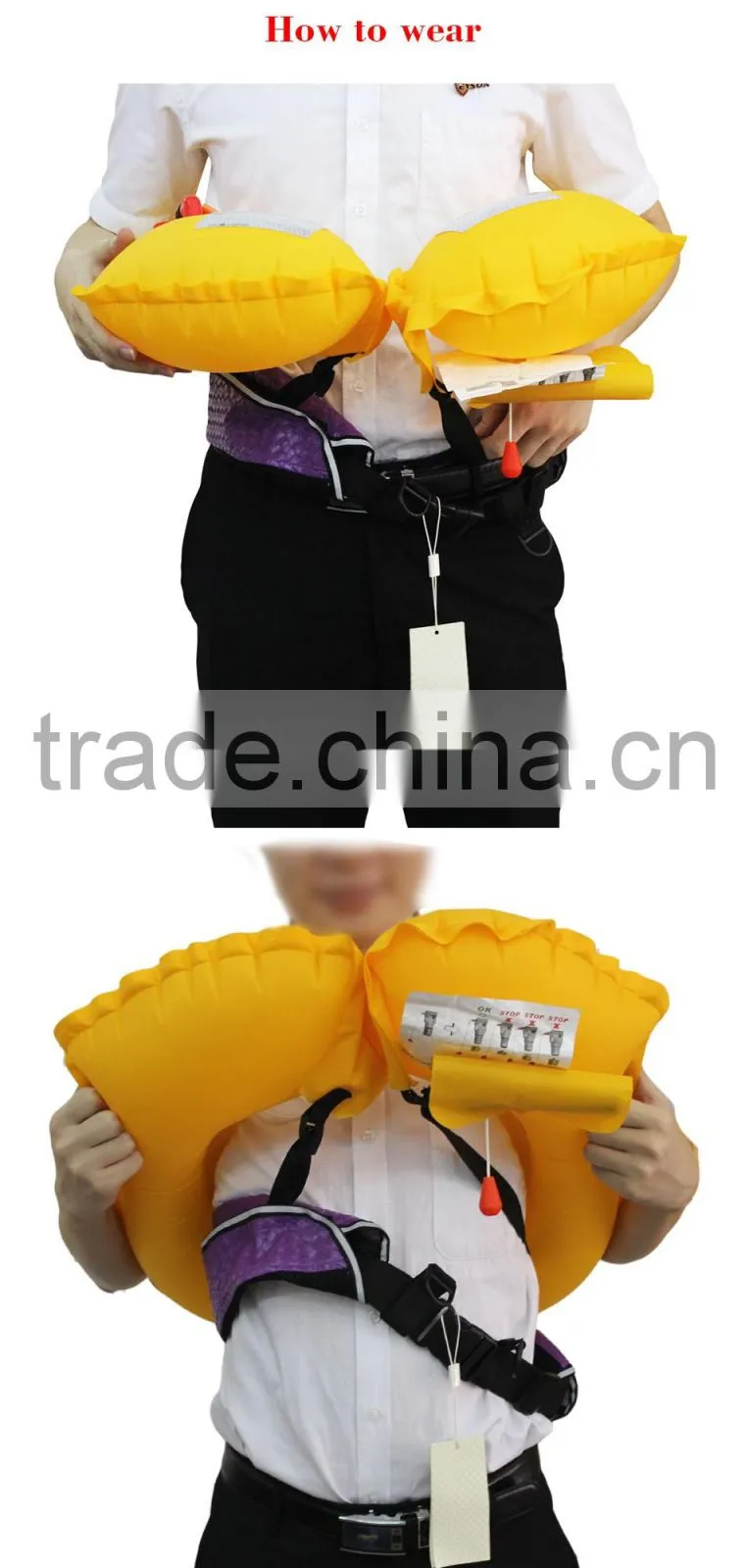 Blue rescue life jacket wholesale