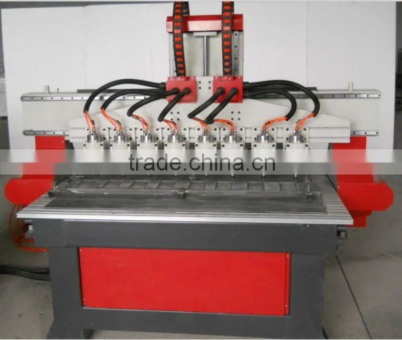 8 Heads CNC router machine