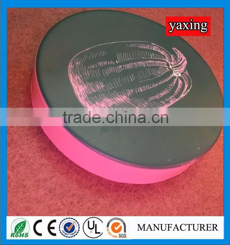 Sales promotion illuminated sign acrylic vacuum forming light box