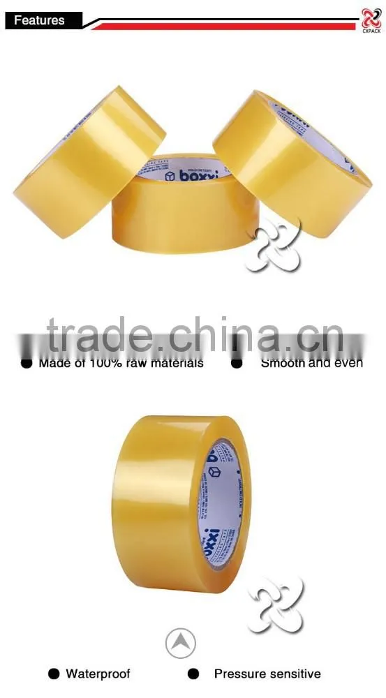 High Quality Adhesive Colored Gold Yellowwish Tape For Bag Sealing Manufactory