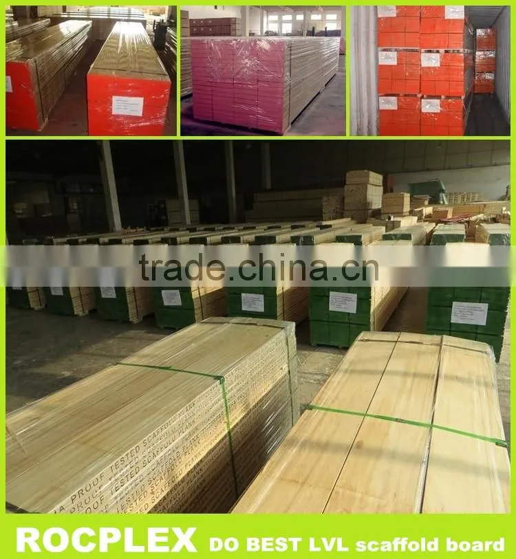 radiata pine lvl boards/lvl wooden scaffolding plank for sale