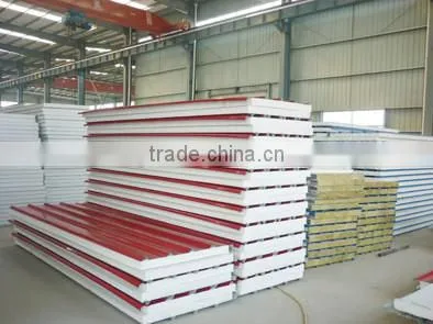 Sandwich panel steel china pre-engineered materials warehouse