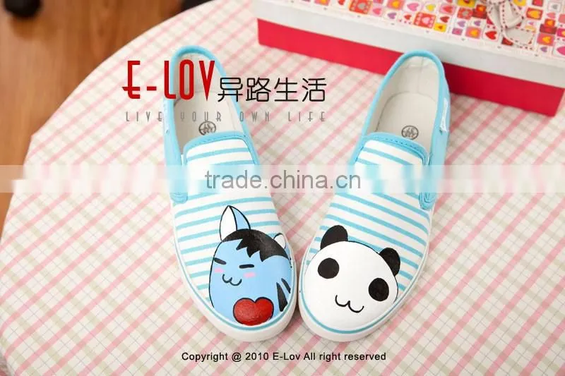 2015 Hot sales high quality china woman blue shoes
