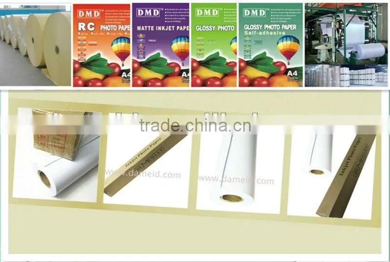 115gsm sticker glossy photo paper self-adhesive gloss paper