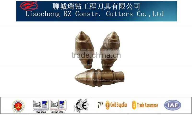 BFZ72 conical bits/BFZ72flat teeth/BFZ72 spare parts on auger drills teeth/BFZ100 flat teeth