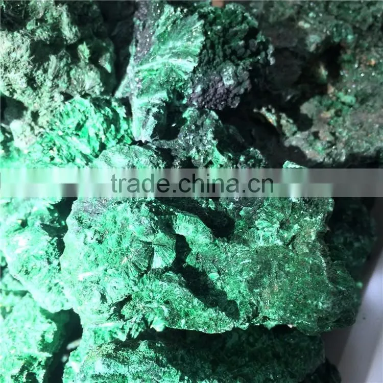 Natural Raw Green Malachite Crystal Rough stones