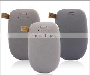 2016 New Design Universal Stone Mobile Charger wholesale power bank 10400mah for iPhone