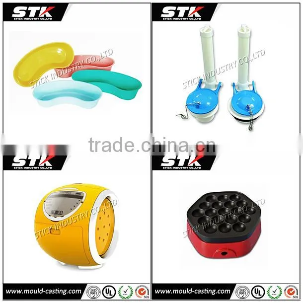 Colorful injection plastic pets container feeder