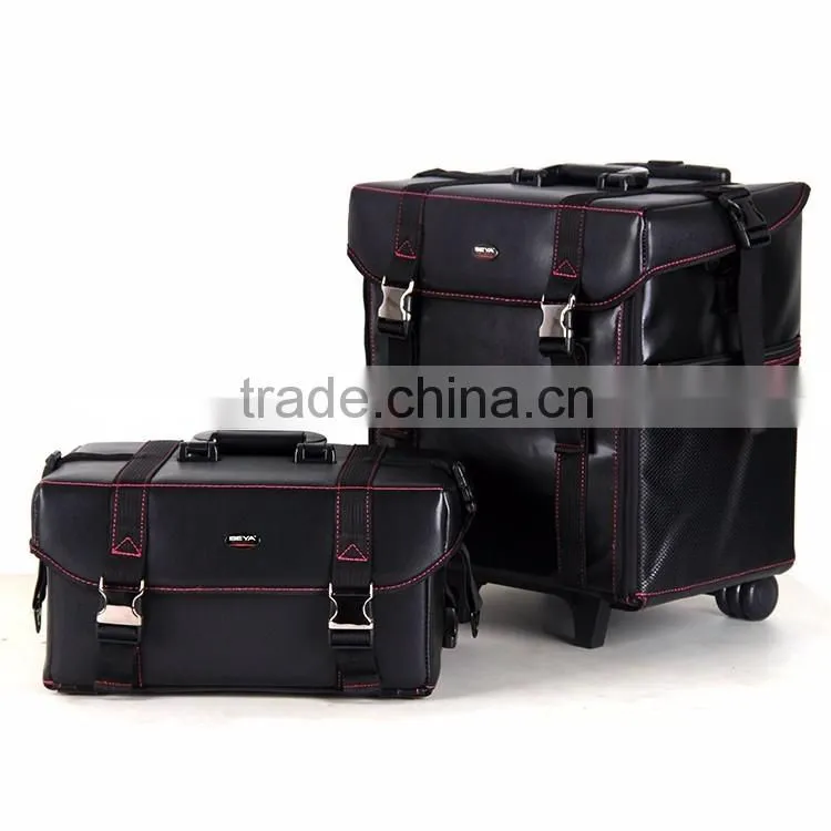 Sunrise OEM Professional Makeup Case PVC Cosmetic Case