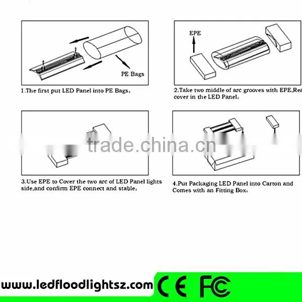 High Quality Square Shape LED Panel Lamp 25W 30x60CM,LED Lights for Home